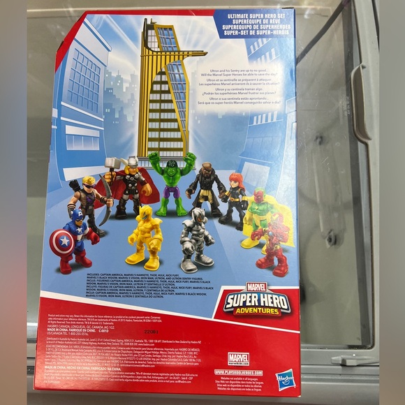 Marvel Playskool Heroes Super Hero Adventures Ultimate Set - Picture 2 of 2